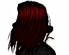 Black Red Long Hair