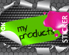 My Products-Sticker