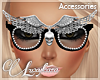 LK* GLASSES: Silver Wing