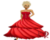 *KR-Red Evening gown