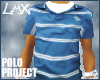 [LMX] Blue PoloShirt