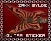 Buzzsaw Guitar Sticker