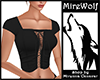 MW- Black Top Lace Tied