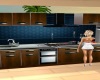 S} animated kitchen