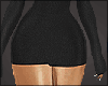 Sweater Mini Dress Black