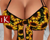 Bikini Bra Sunflower