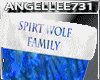 SPIRIT WOLF FAMILY XMAS