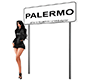 [ZC] PALERMO road sign