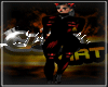 *C*CAT RED/BLK BODYSUIT