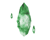 Floating Emerald Crystal