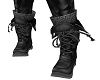 Black Hiking Leather