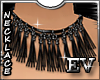 EV Leather TasL Necklace