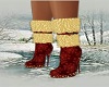 Red-Gold Boots