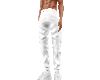 White Joggers