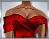 B* Diva Red Satin Gown