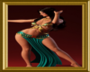 Belly dancer poses