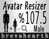 Avatar Scaler 107.5% M