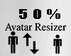 Avatar Scaler % 50