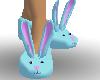 Bunny slippers Baby Blue