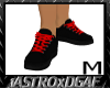Blk/Red Lowcut Shoes M