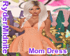 Orange Spring Dress -Mom