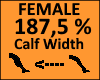 Calf Scaler 187,5% Femal