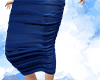 Blue Velvet Dress