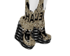 CC GOLD BLACK BOOT