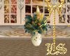 LS Yellow Floral Vase