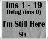 Sia - I'm Still Here