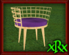 Basket Chair purple
