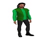 Green Bomber outfit