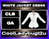 WHITE JACKET DRESS