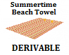 Summertime Beach Towel