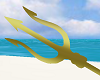 Gold Mermaid Trident