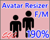 CG: Avatar Scaler 190%