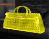 Yellow Crocodile Birkin