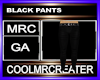 BLACK PANTS