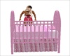 Girls Pink Crib