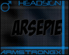 AX! Arsepiece Headsign