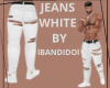 JEANS WHITE