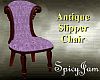 Antique Slipper Chair Lv