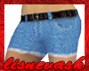 LIC™ Blue Denim Shorts