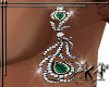 Dazzl'n Emerald Earrings