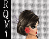 [RQM1] Brown hair, rose,