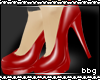 BBG* red patent heels
