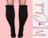 Silky Black High Boots