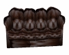 brn leather friend couch