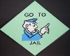 Monopoly Eyes go to Jail
