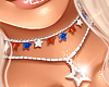 MM. 4TH JULY NECKLACE
